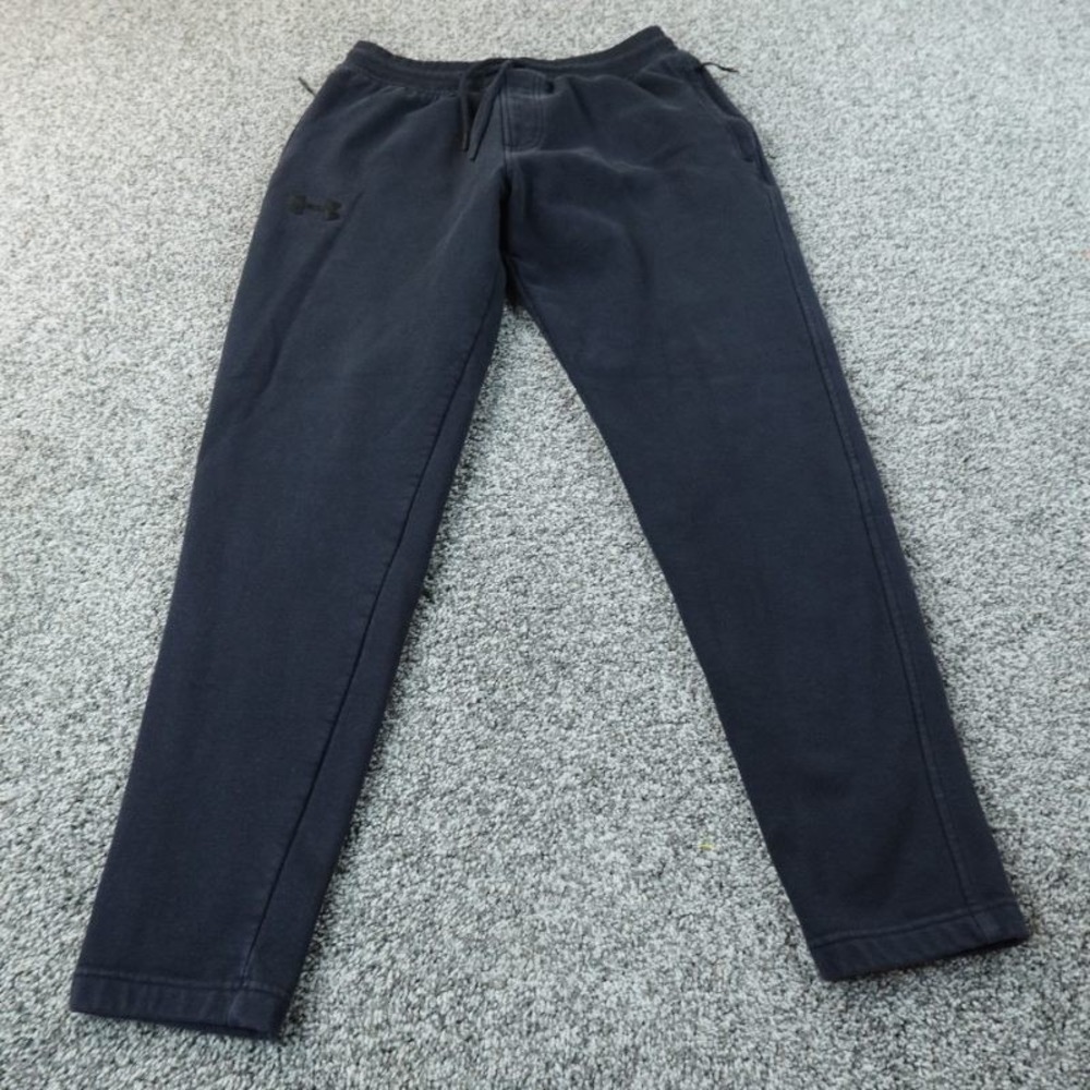 Under Armour Sweatpants Mens L Black Gym Pants Jogger Active Drawstring Workout